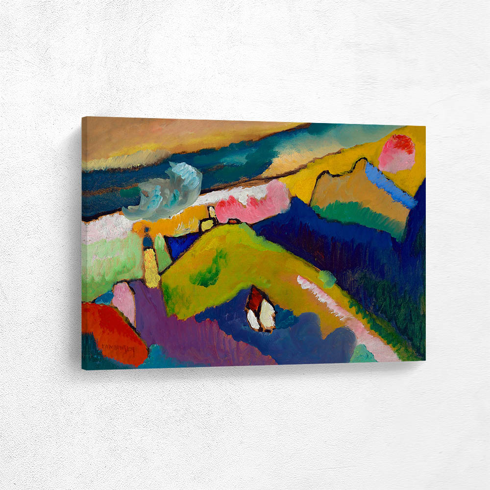 Murnau – Mountain landscape with church