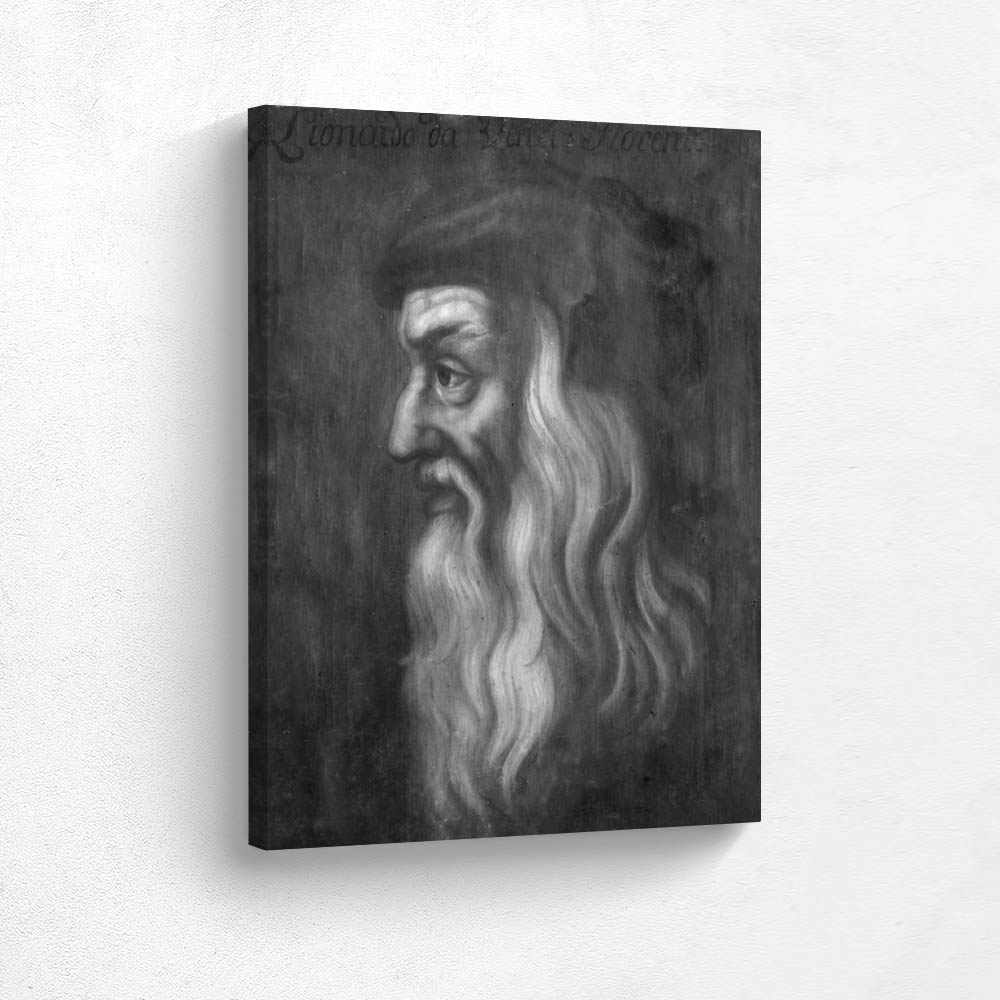 Profile of Leonardo Da Vinci