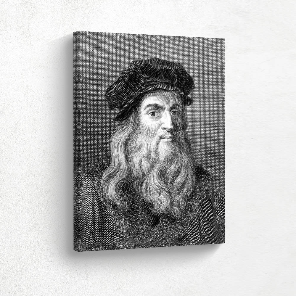 Portrait of Leonardo Da Vinci