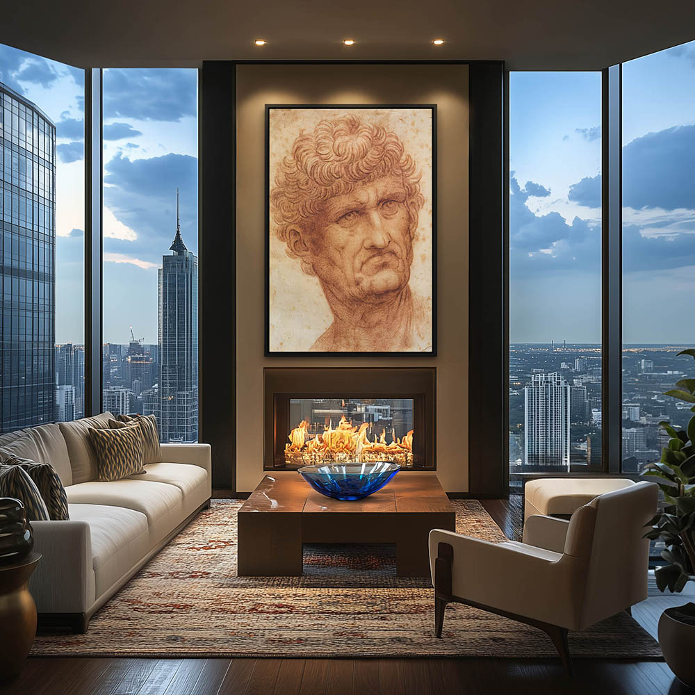 Head of a Man - Image 2