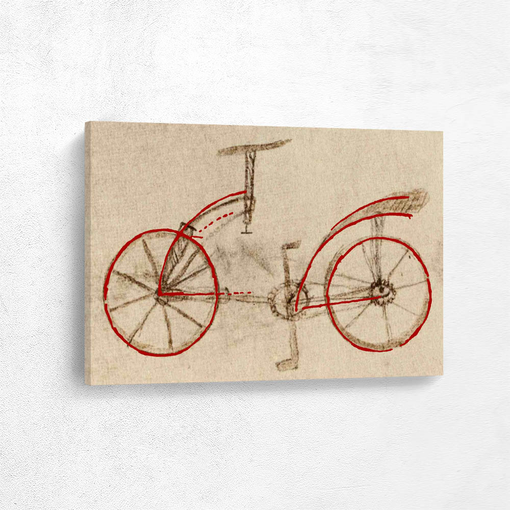 Leonardo da Vincis bicycle