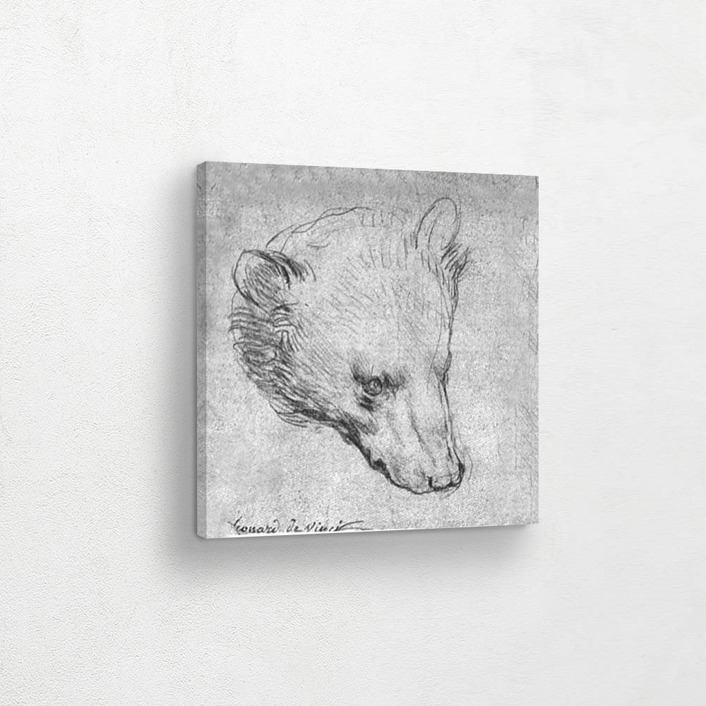 Master Draftsman Bear Head