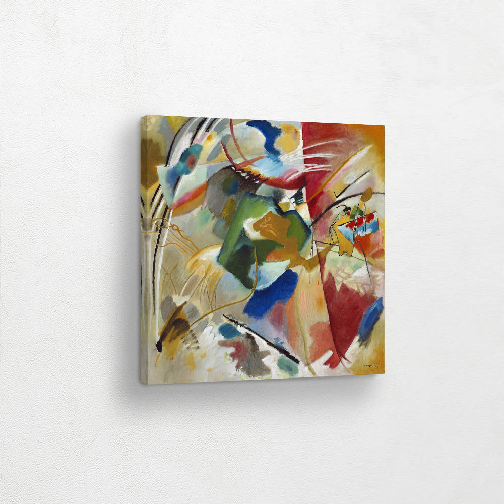 Painting with Green Center