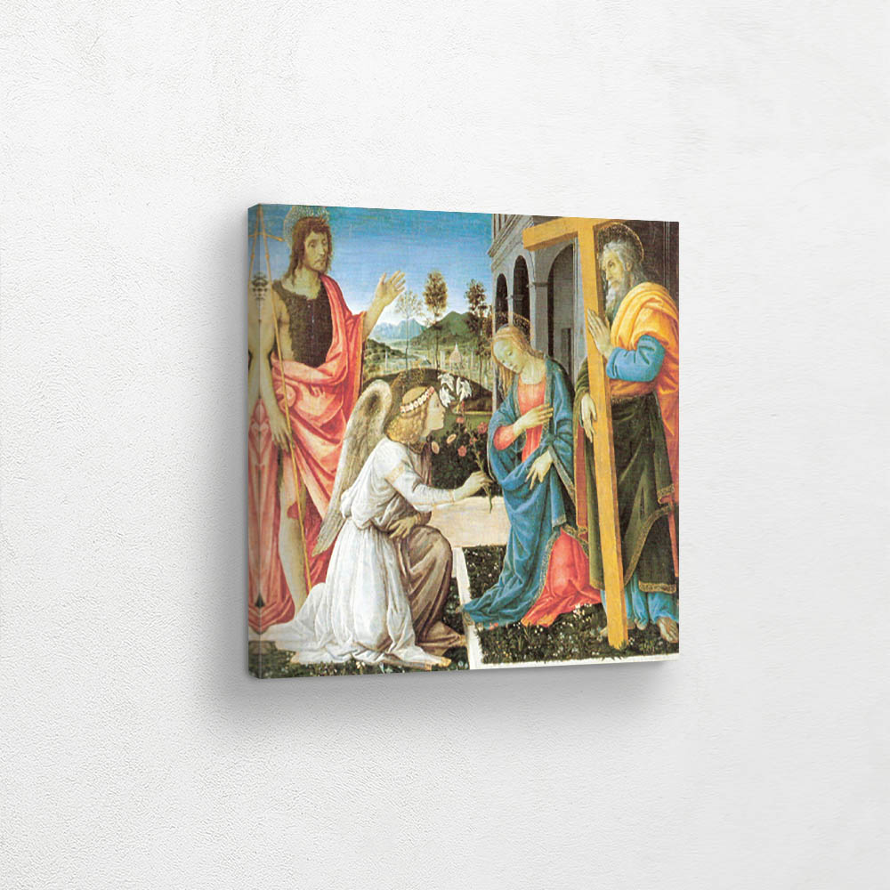 Annunciation with Saints Virgin Mary