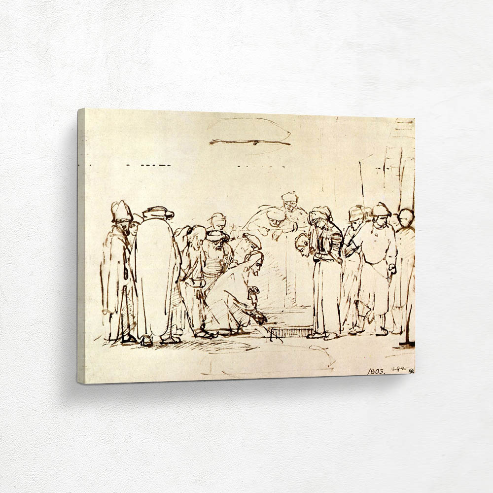 Christ and the Woman taken in Adultry