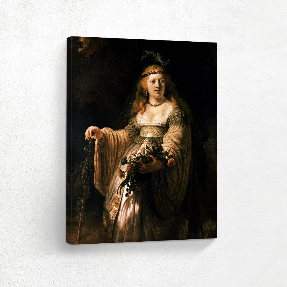 Saskia van Uylenburgh in Arcadian Costume