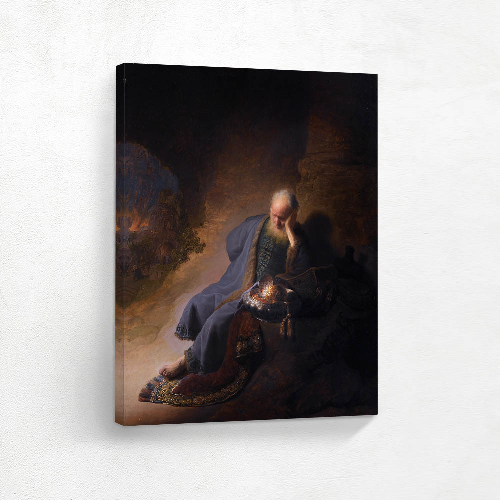 Jeremiah Lamenting the Destruction of Jerusalem
