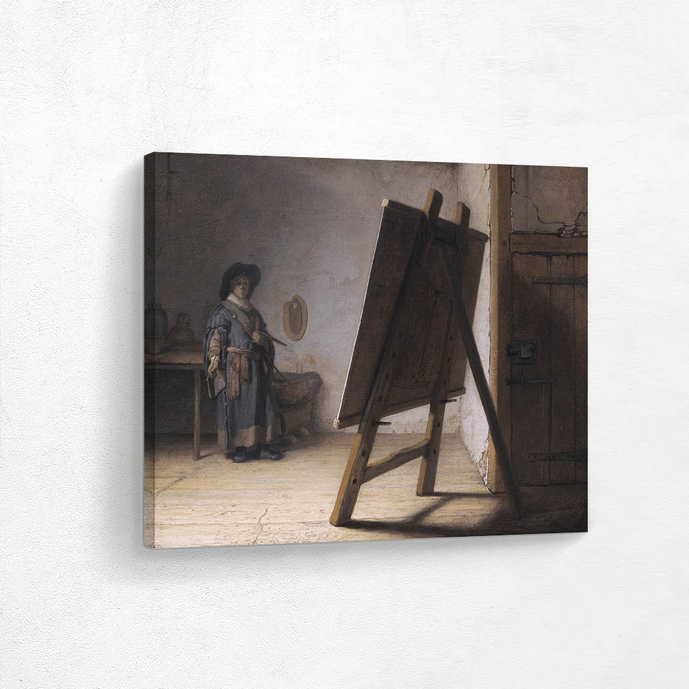 Artist in his Studio