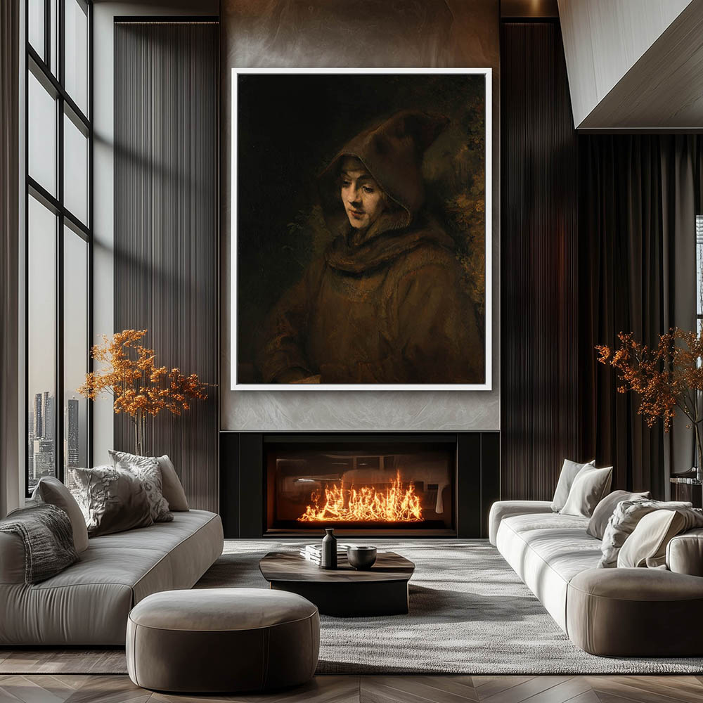 Rembrandts Son Titus as a Monk - Image 4