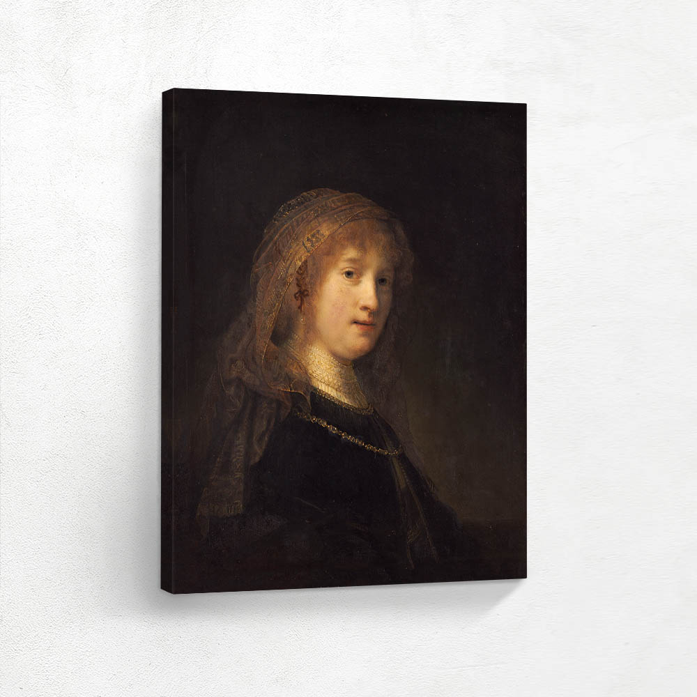 Saskia van Uylenburgh the Wife of the Artist