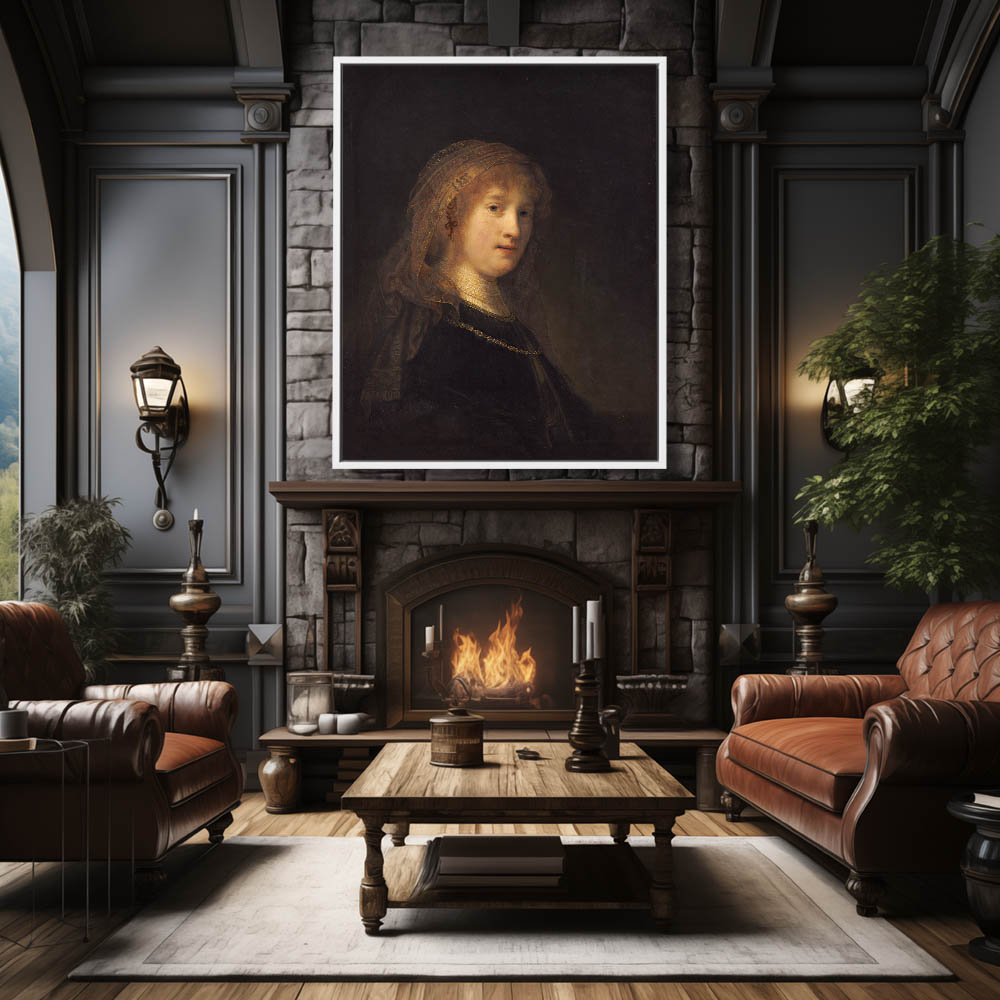 Saskia van Uylenburgh the Wife of the Artist - Image 4