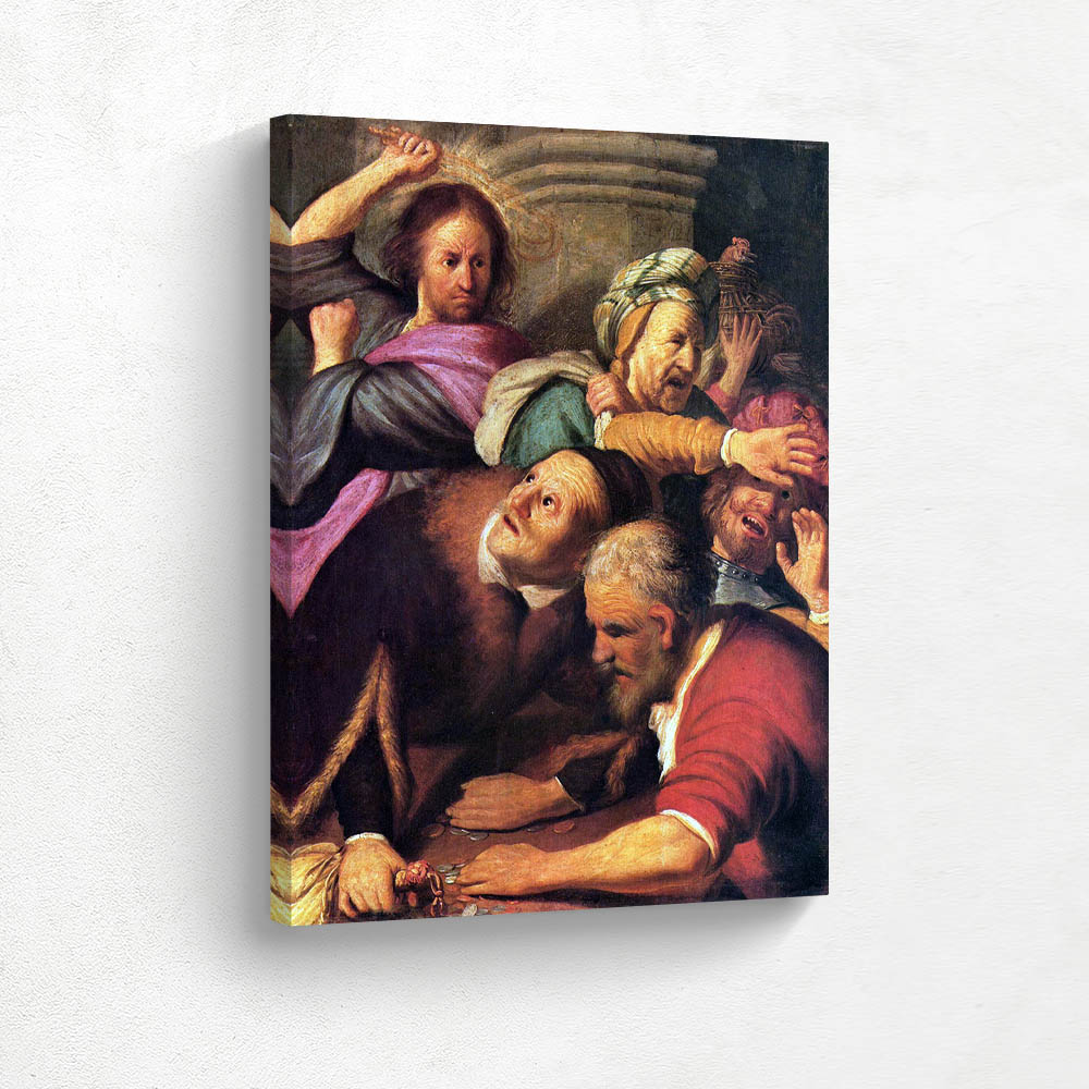 Christ Driving the Moneychangers from the Temple