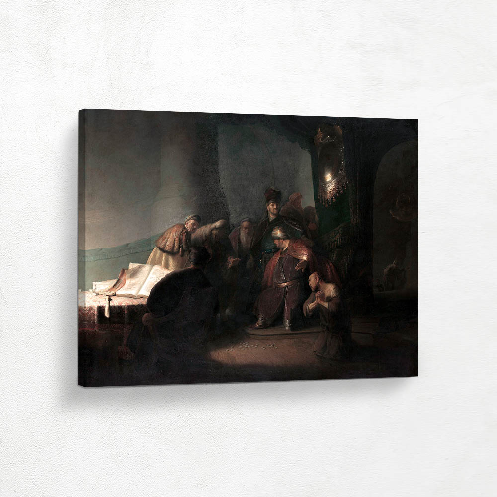 Repentant Judas Returning the Pieces of Silver