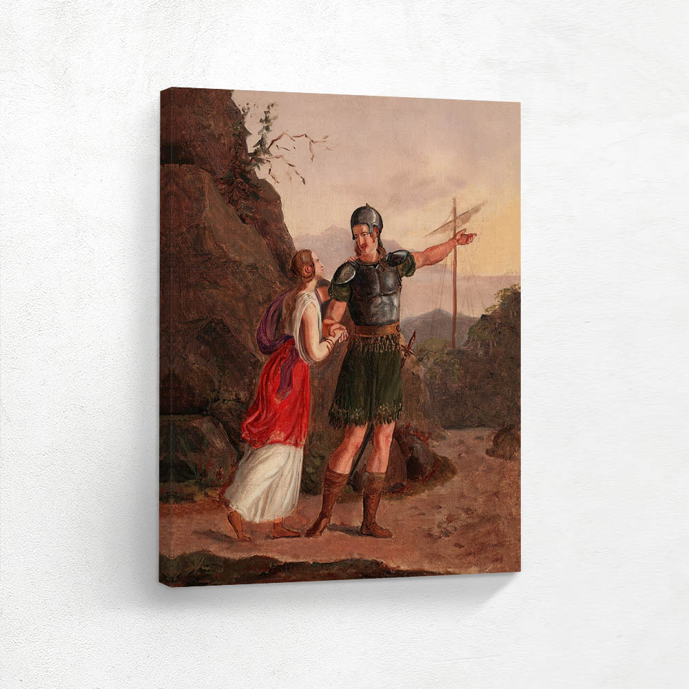 Sketch for The Departure of Fridtjof