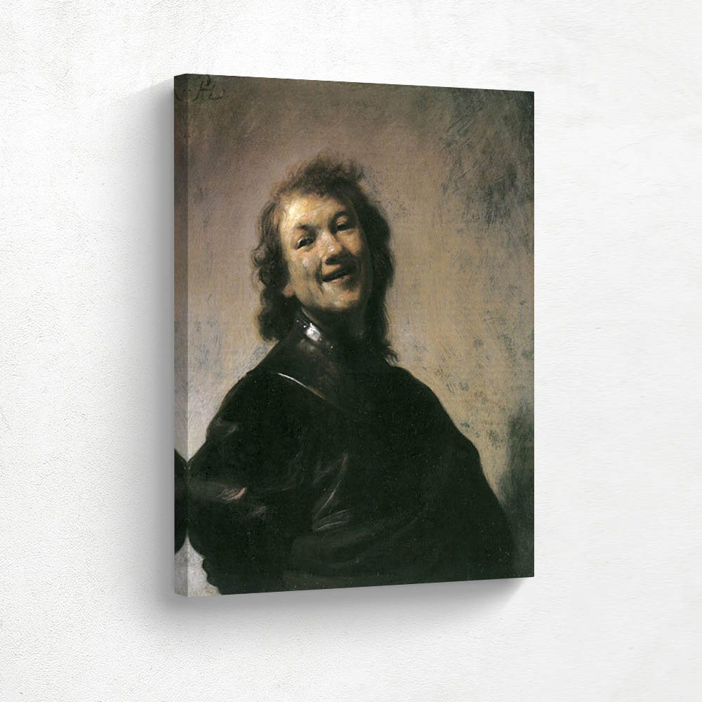 The Young Rembrandt as Democritus the Laughing Philosop