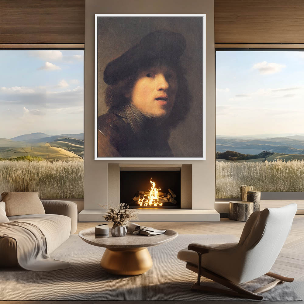 Self Portrait with Gorget and Beret - Image 4