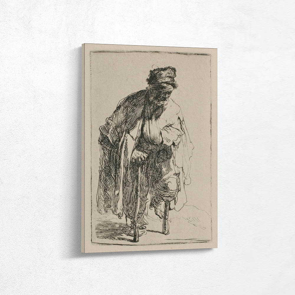 A Beggar with a Wooden Leg A Beggar with a Wooden Leg