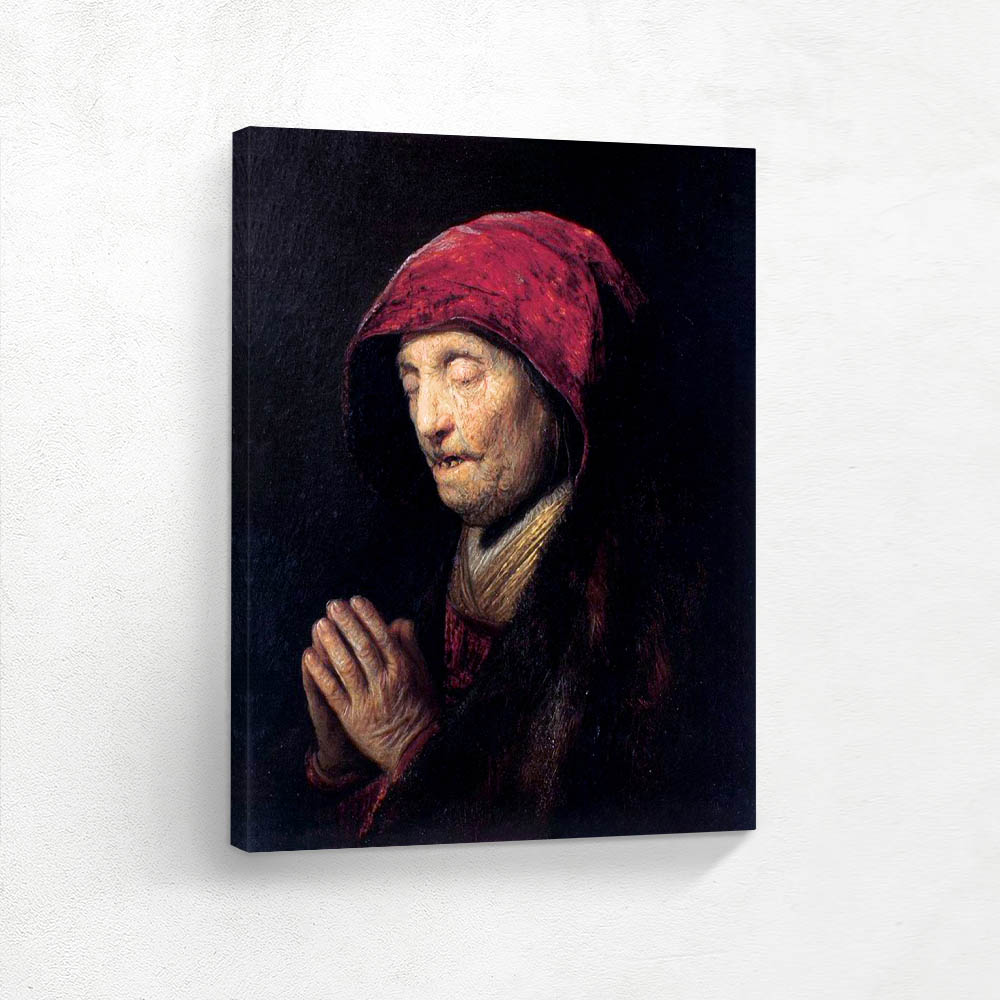 Old Woman in Prayer