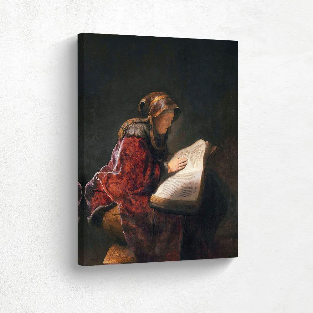 The Prophetess Anna, Rmbrandts Mother