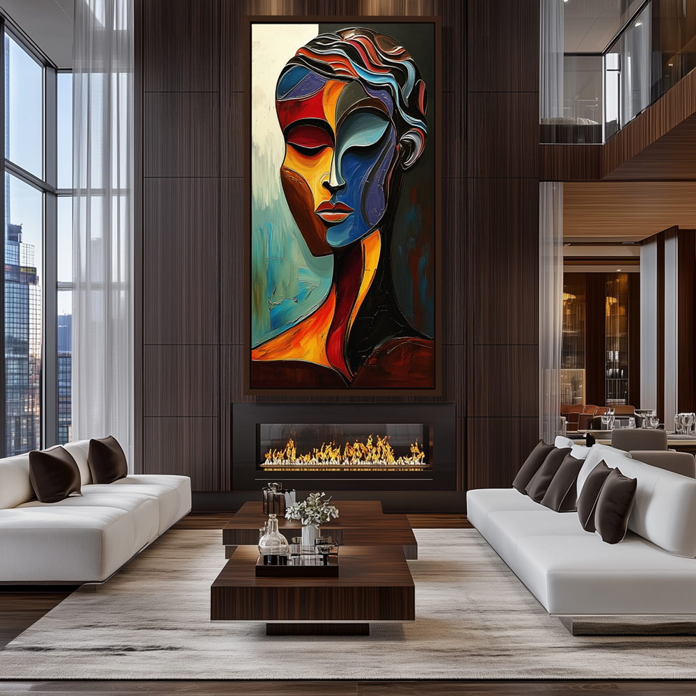 Lady with a Blue Face - Image 3