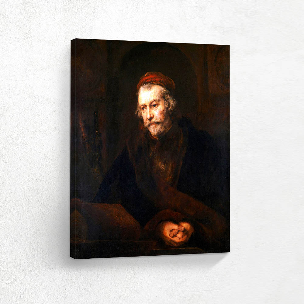 Old Man Dressed as Saint  Paul