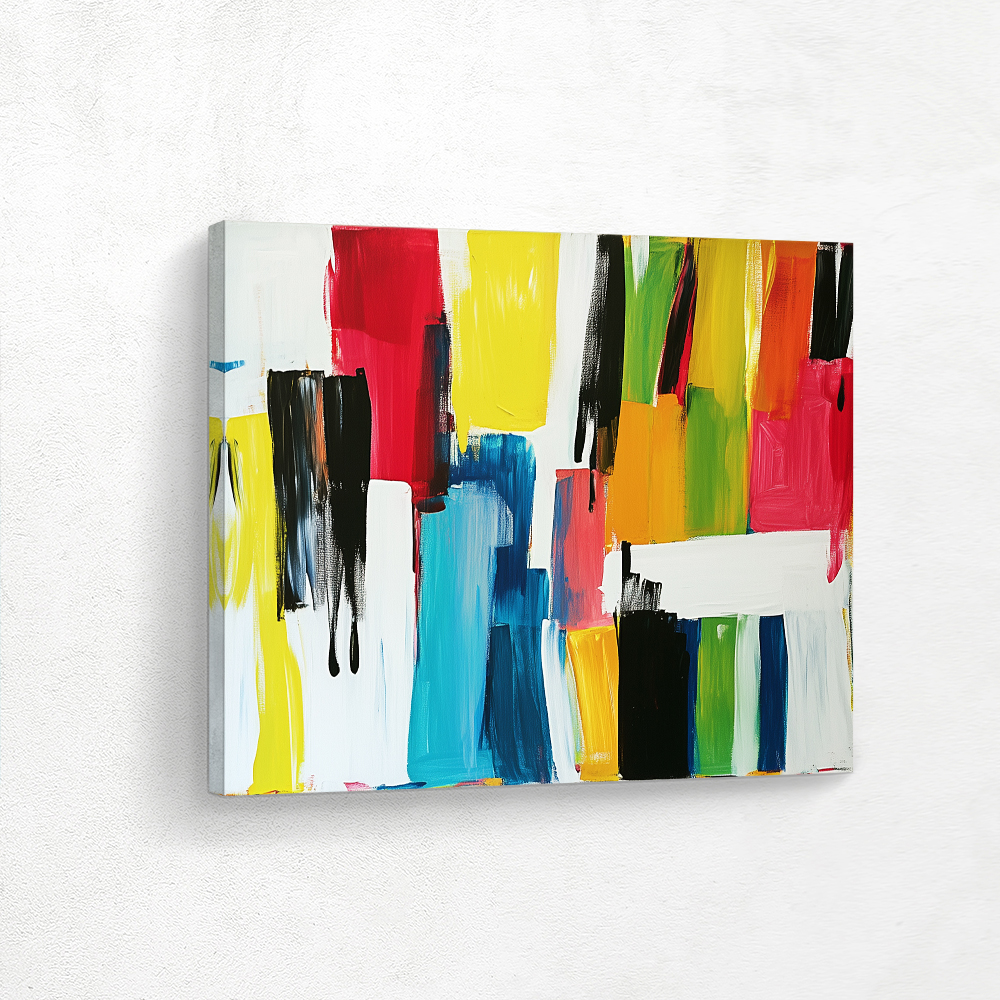 Spring Garden in Abstract Wall Art