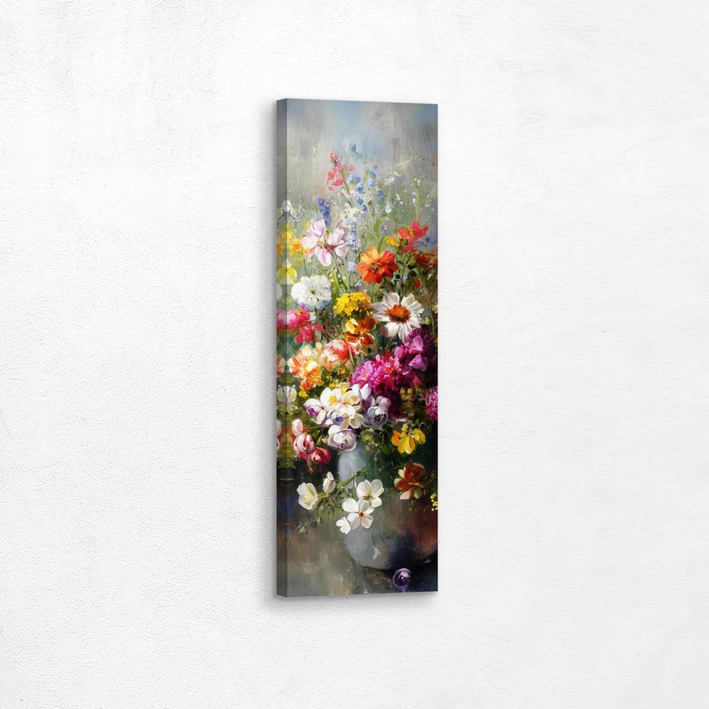 Flowers in a Vase Floral Wall Decor Painting