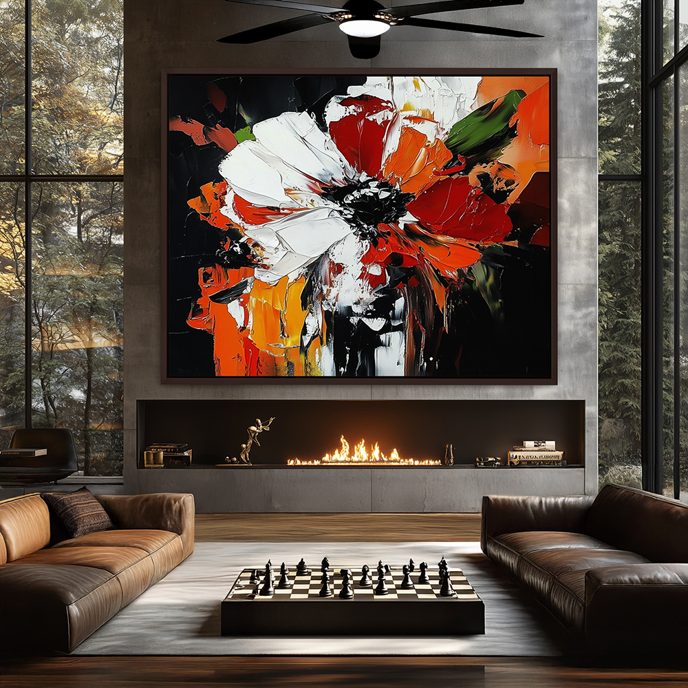 Abstract Art in the Form of a Flower - Image 3