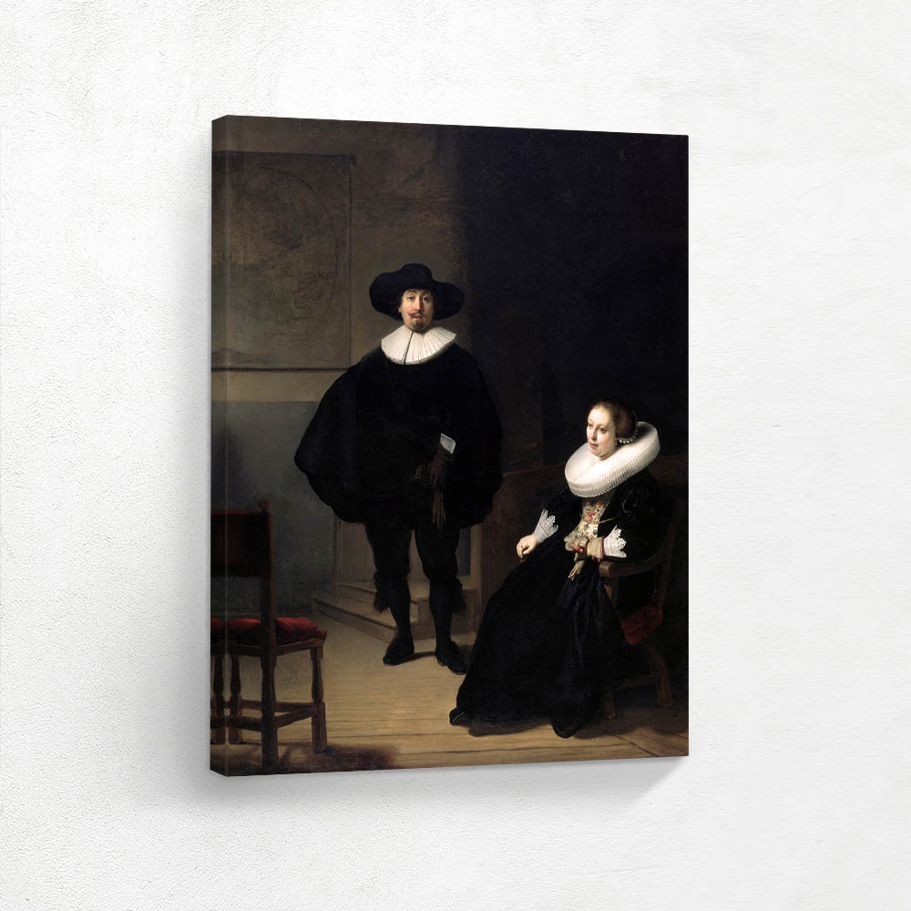 Portrait of a Couple in an Interior