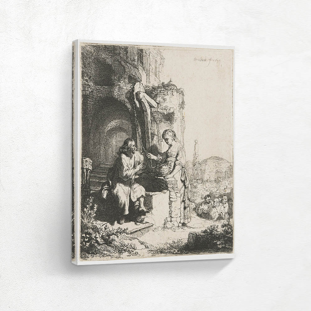 Christ and the Woman of Samaria among Ruins