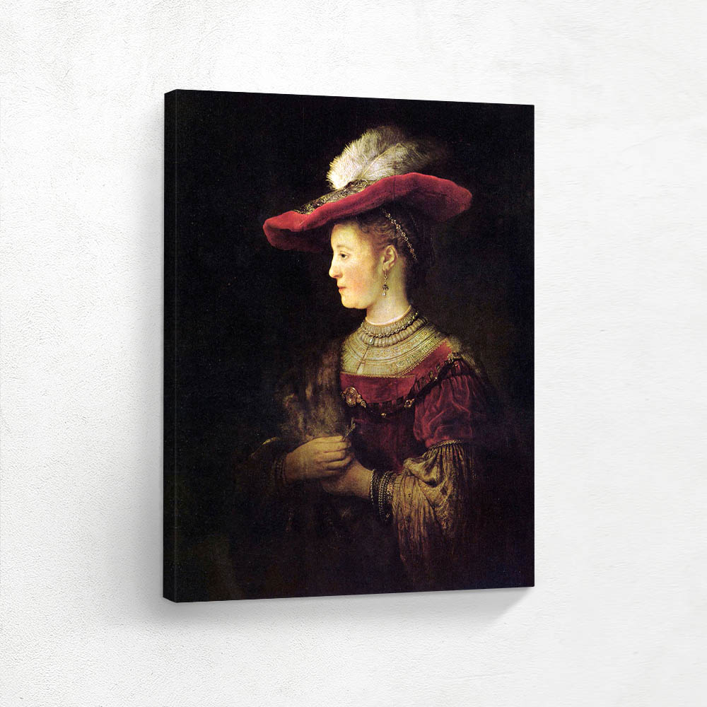 Portrait of Saskia van Uylenburgh