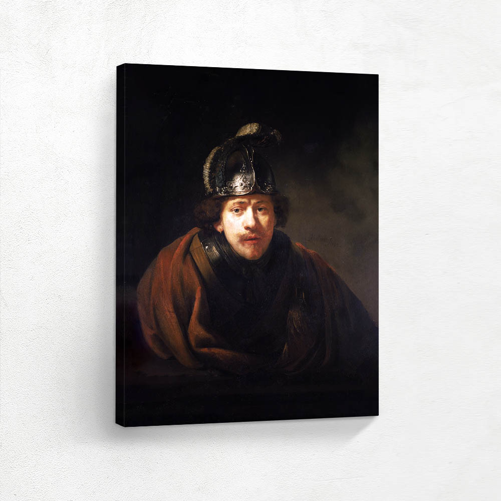 Self Portrait with Helmet