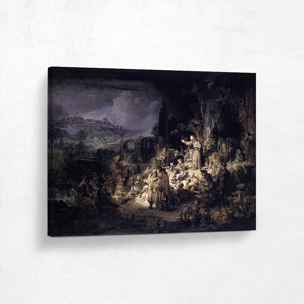 John the Baptist Preaching