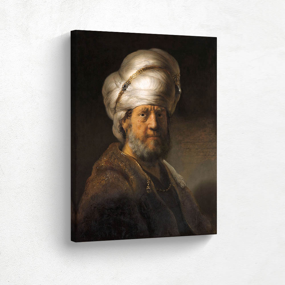 Portrait of a Man in Oriental Garment