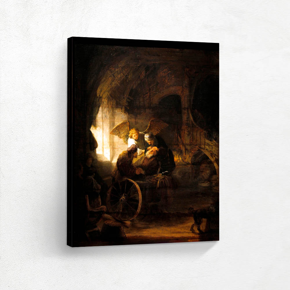 Tobias Cured with His Son