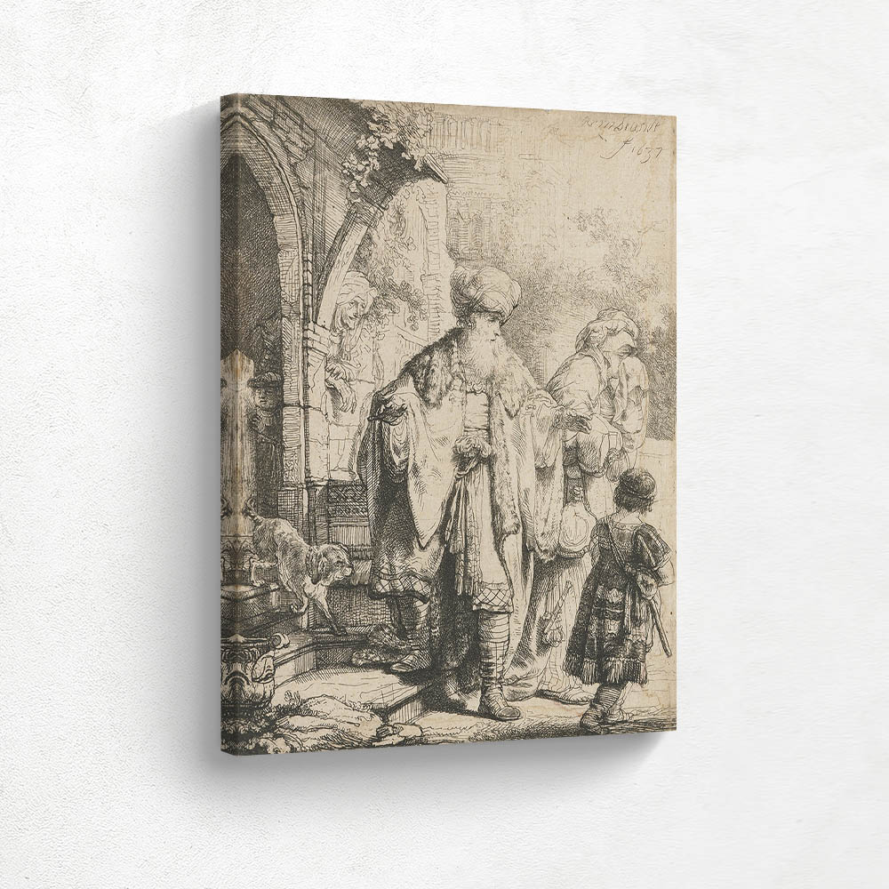 Abraham Dismissing Hagar