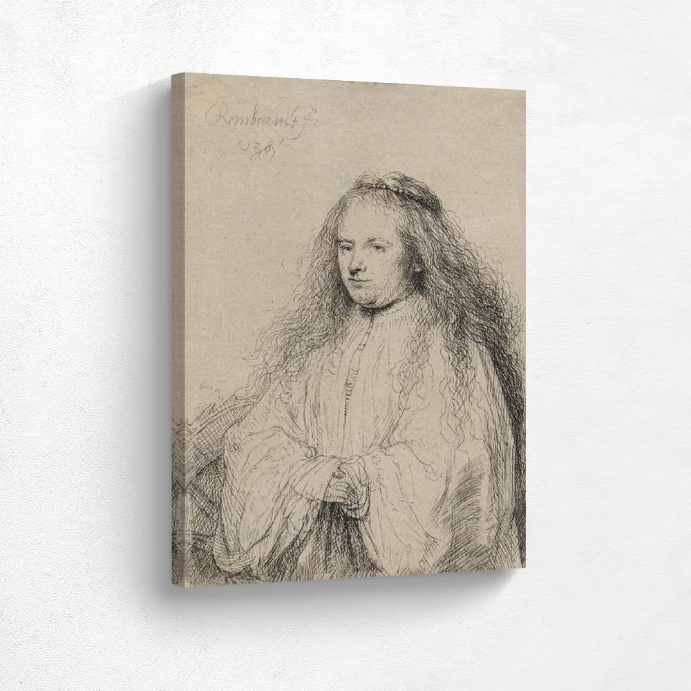 Saskia as St Catherine