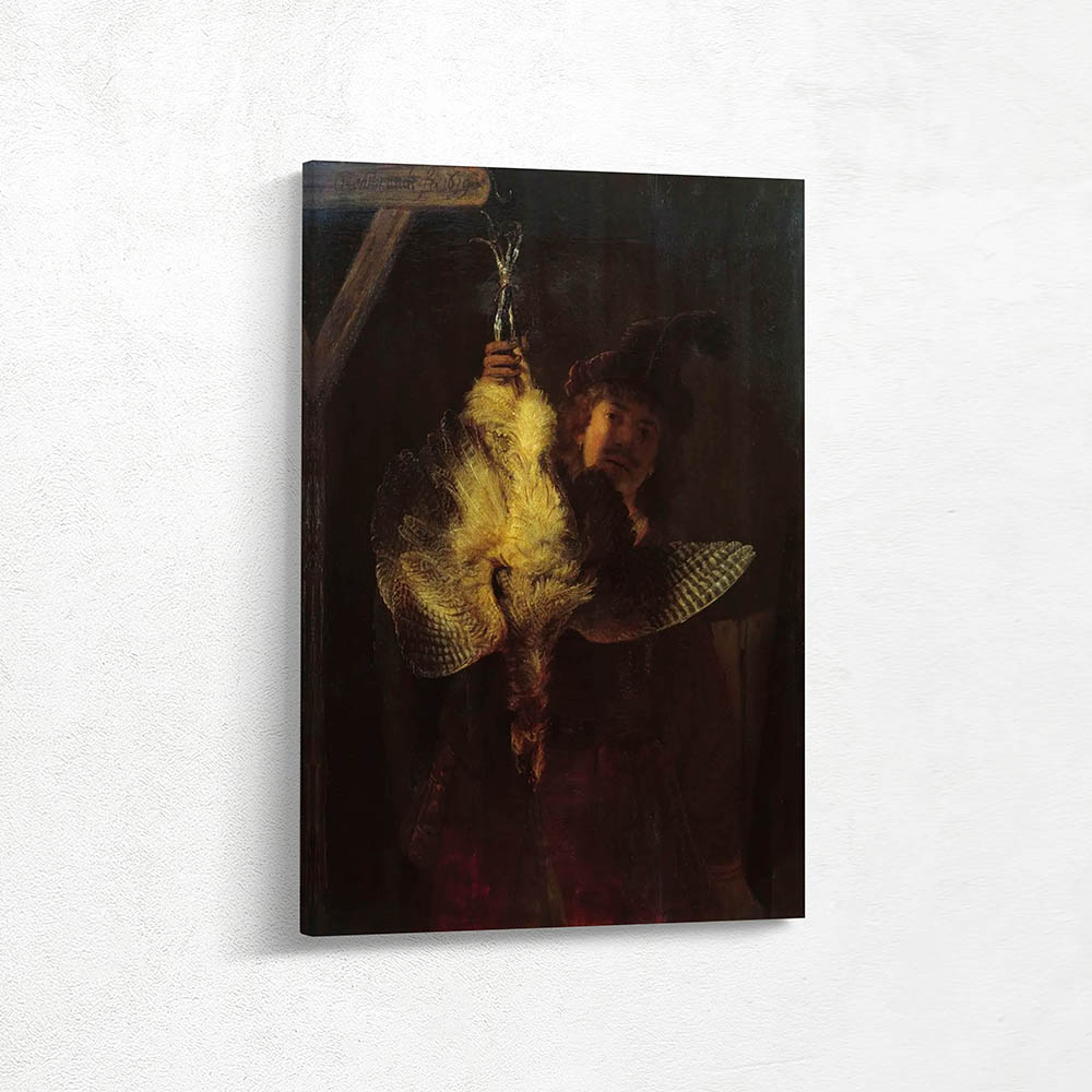 Self Portrait with Bittern Self Portrait with Bittern