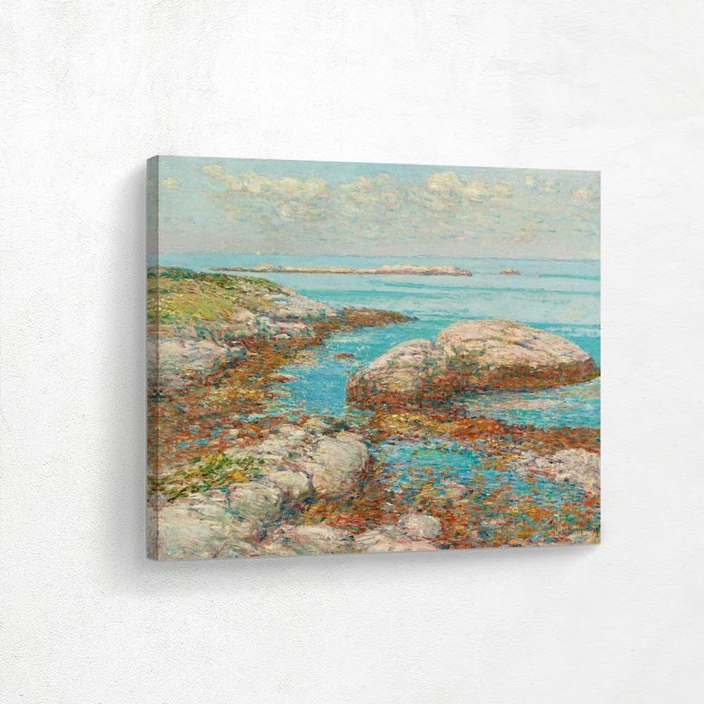 Rocks At Appledore, Morning