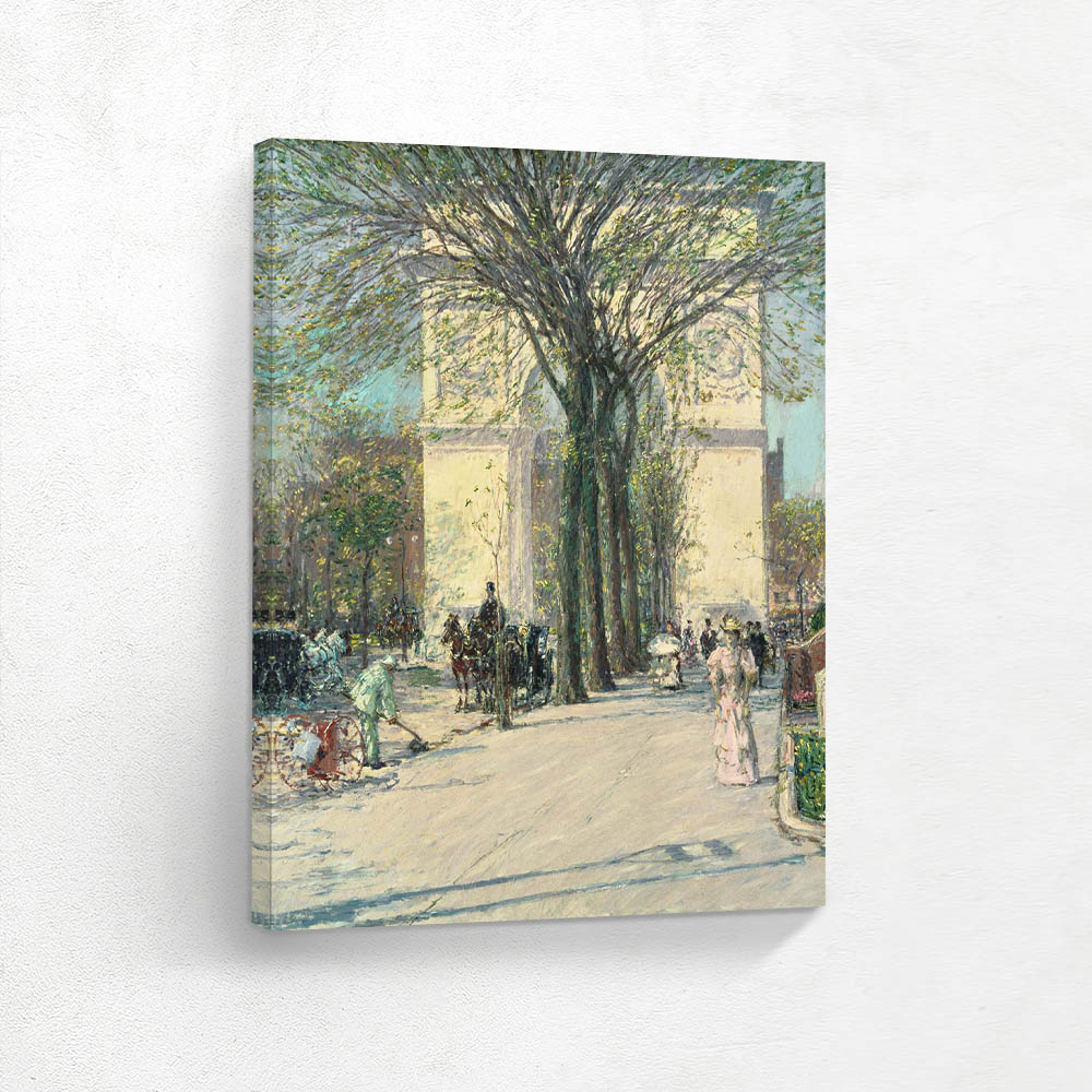 Washington Arch, Spring