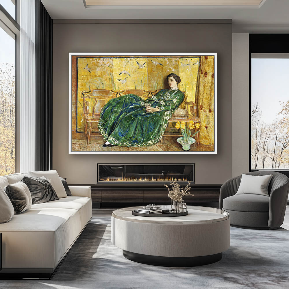 April, (The Green Gown) - Image 4