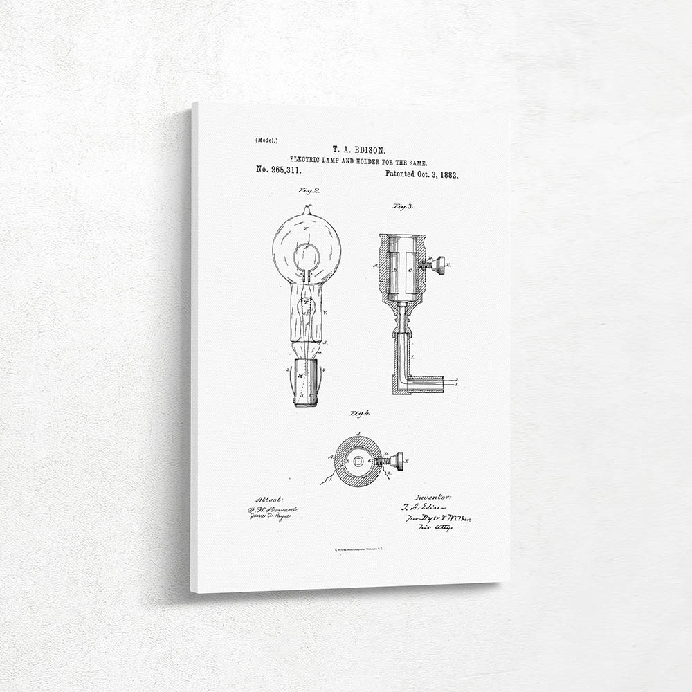 Electric Lamp and holder for the same