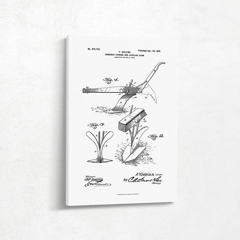 Combined Turning and Leveling Plow