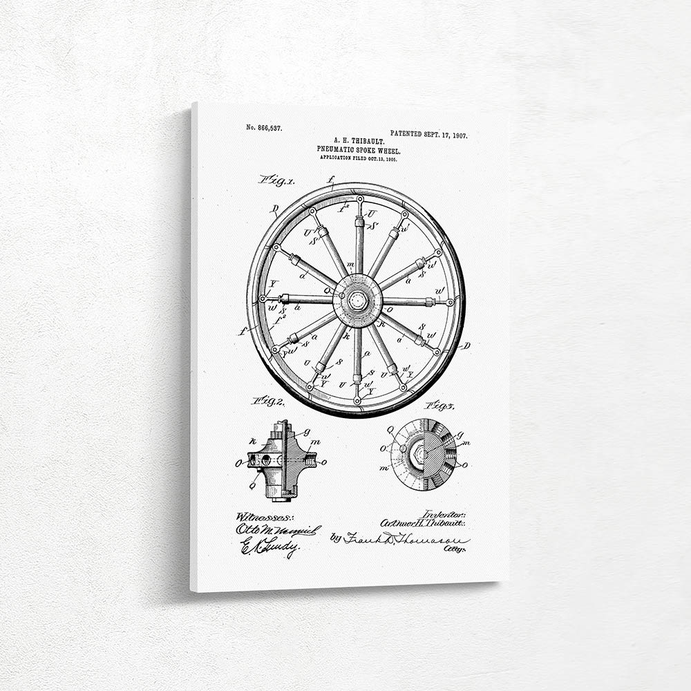 Pneumatic Spoke Wheel