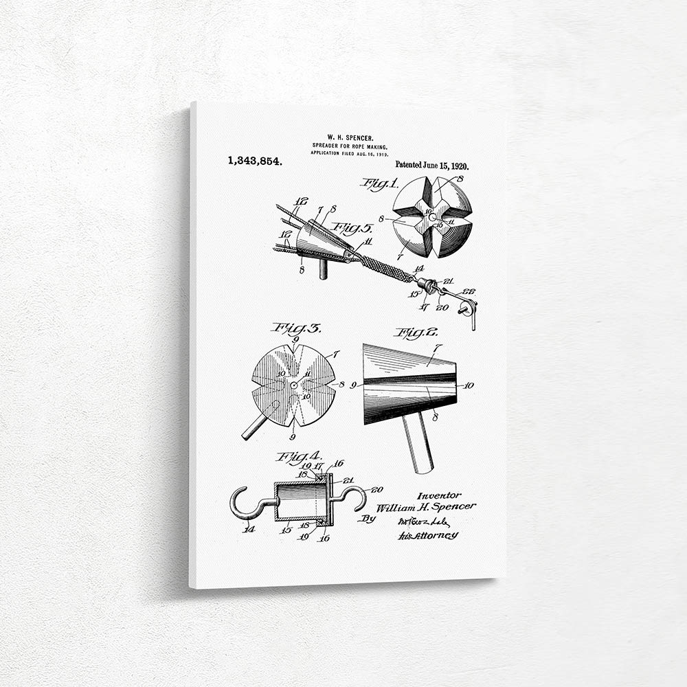 Spreader for Rope Making