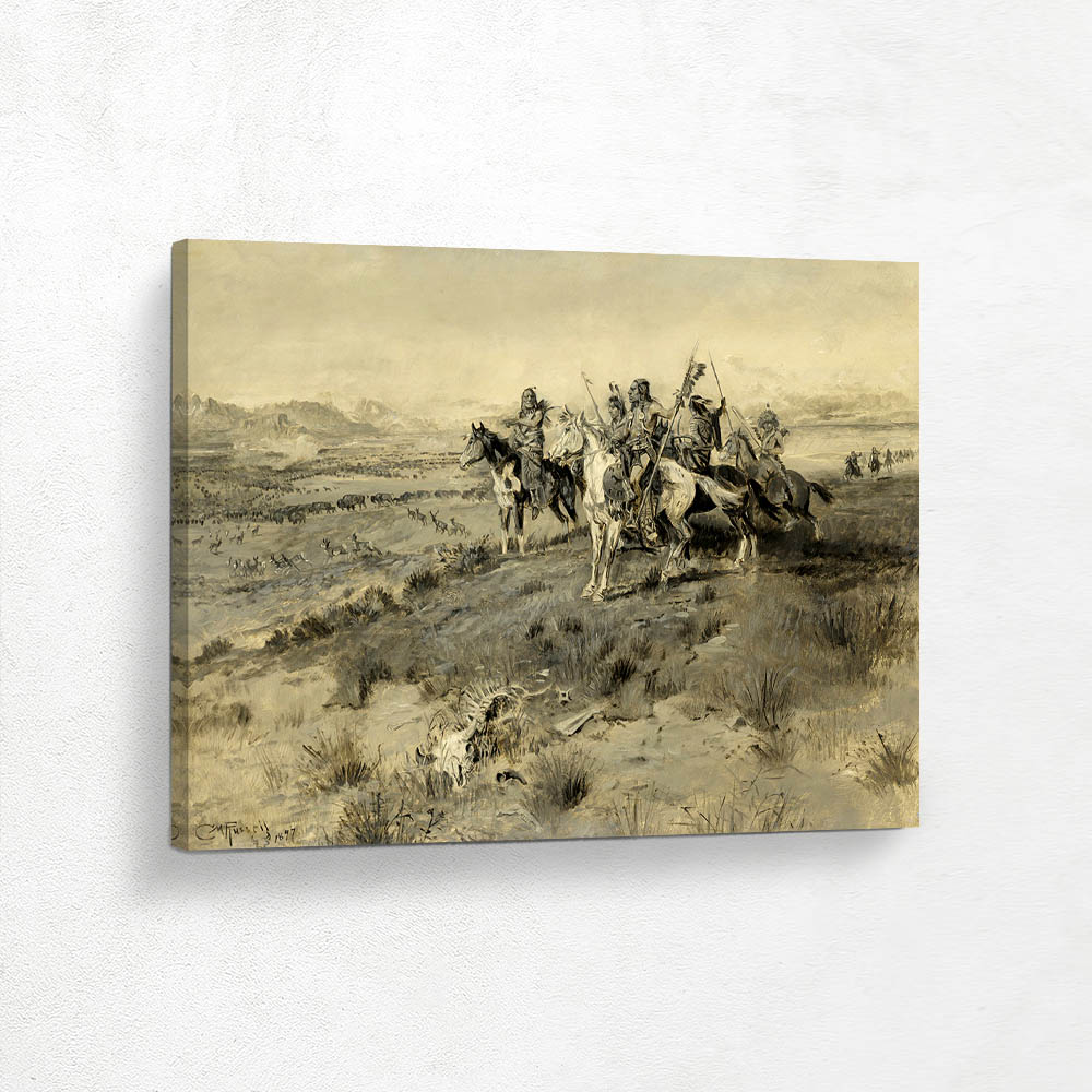 Before The White Man Came (Indian Game Hunt)