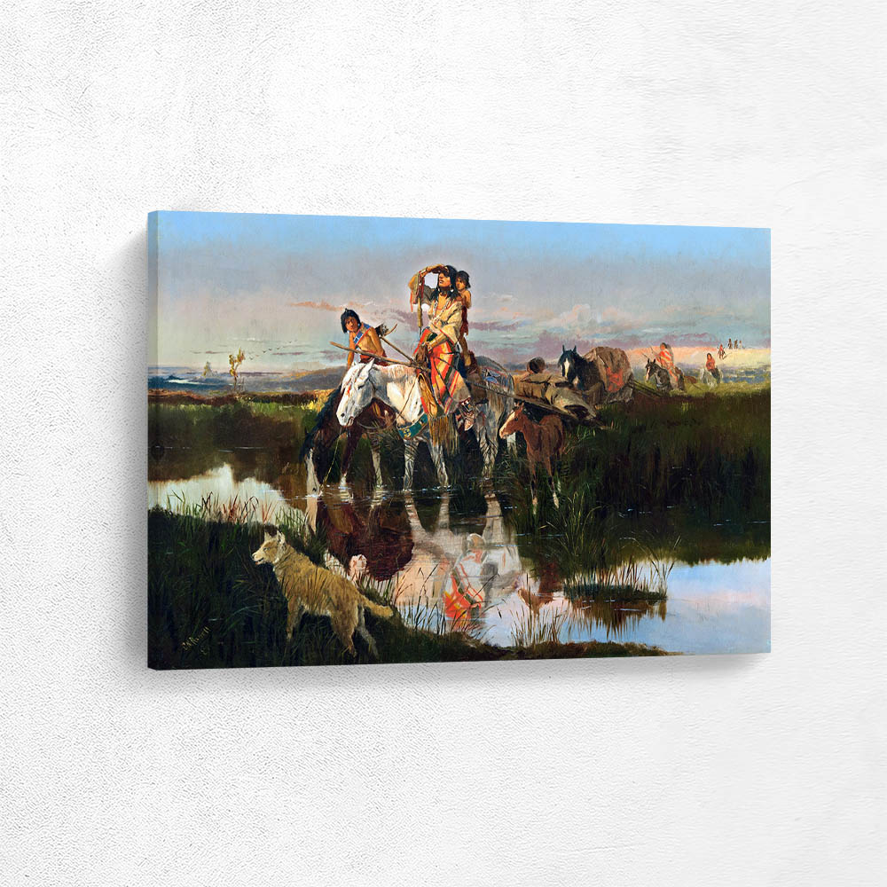 Bringing up the trail