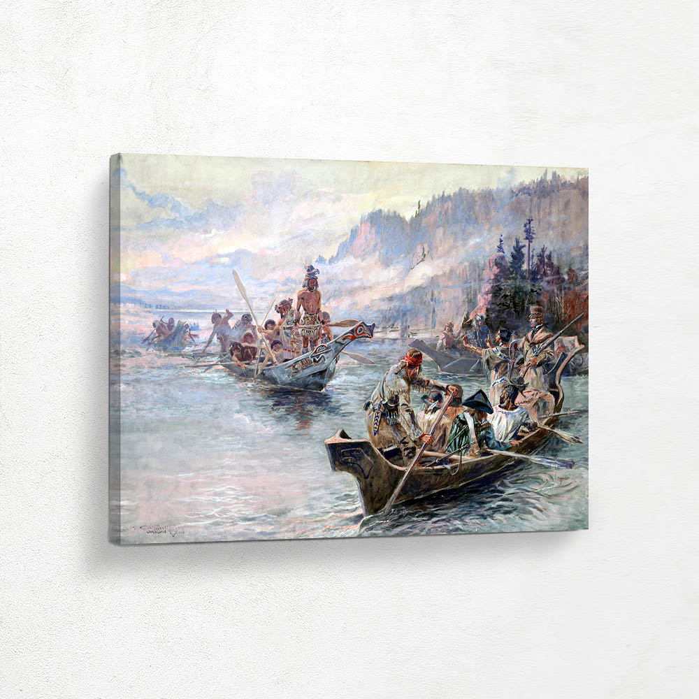 Lewis and Clark on the Lower Columbia