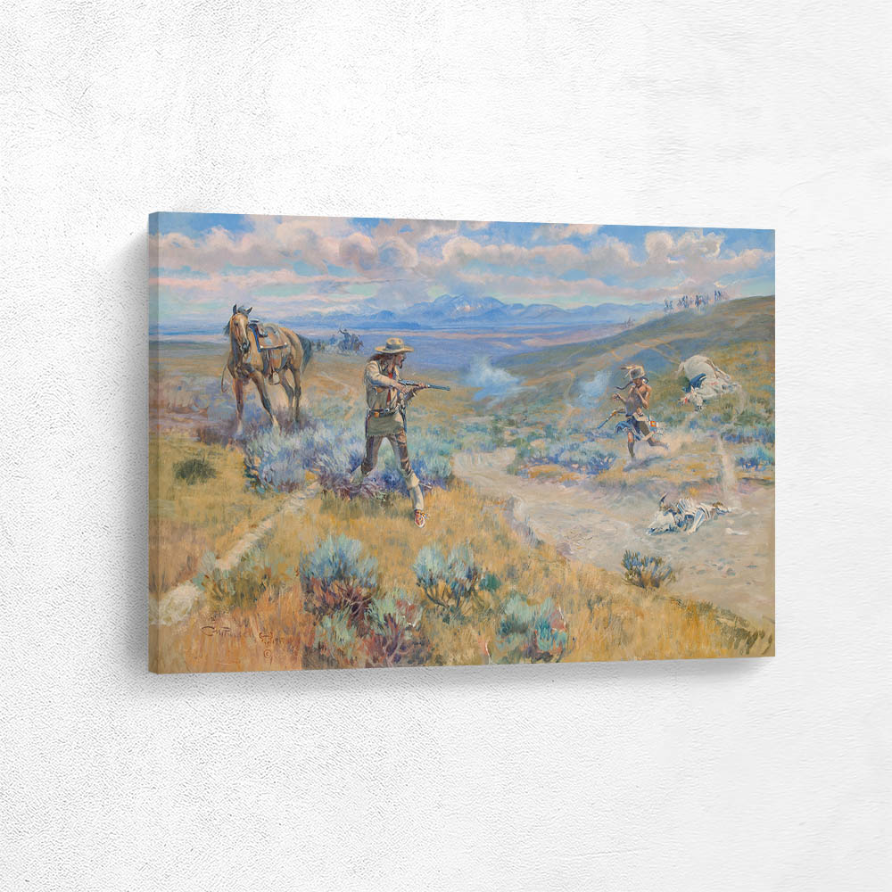 Buffalo Bill Duel With Yellowhand