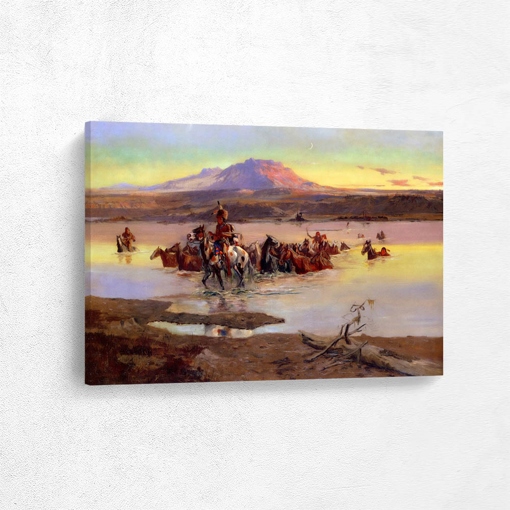 Fording the Horse Herd Fording the Horse Herd